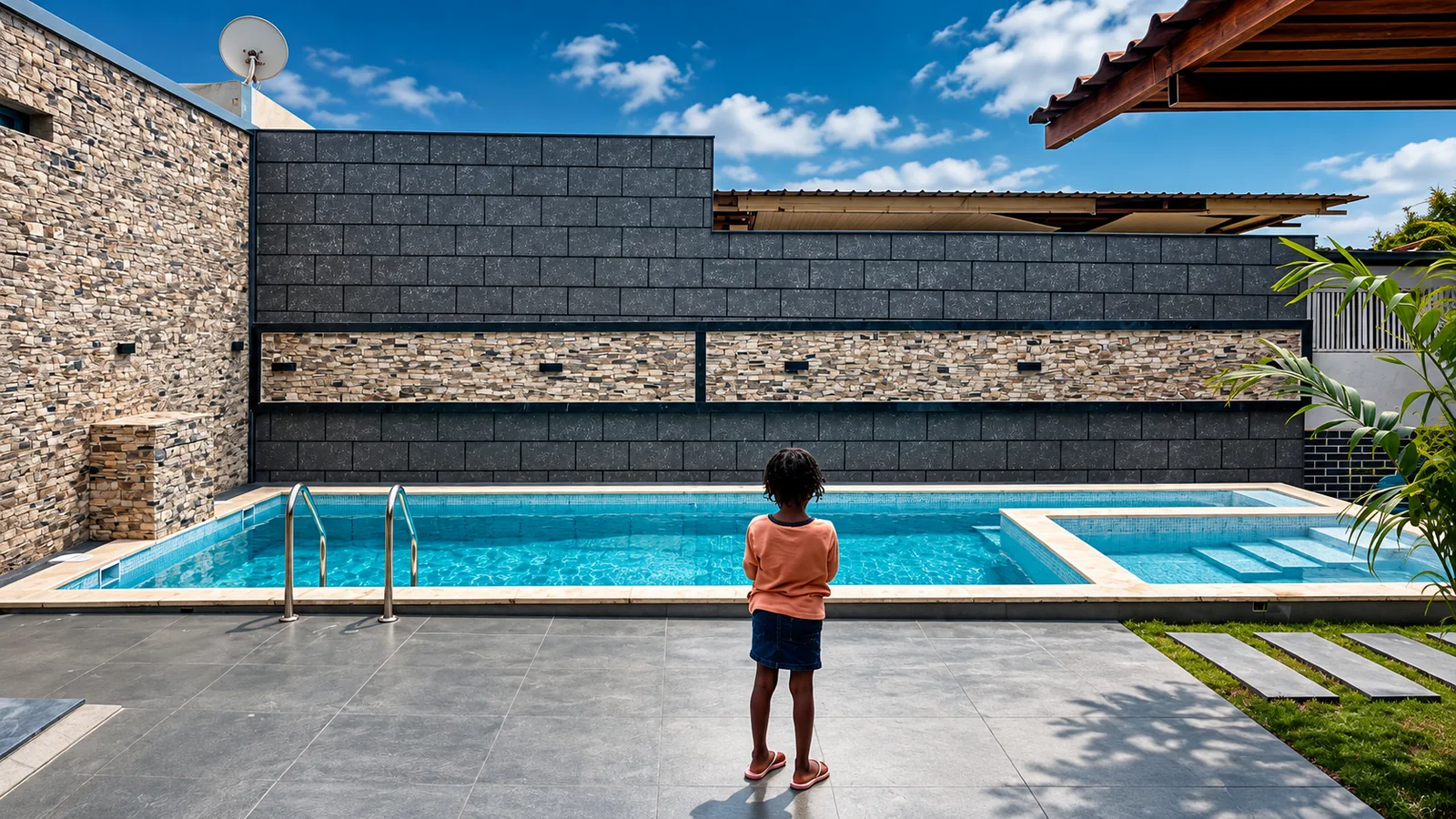 Reforma estrutural de piscina e requalificação exterior
