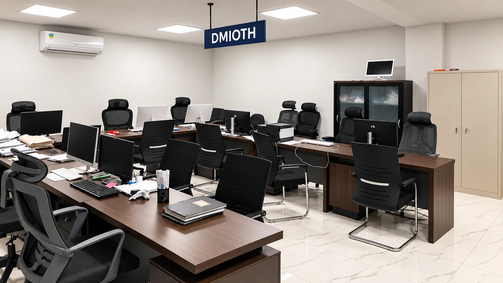 Escritórios DMIOTH — design de interiores