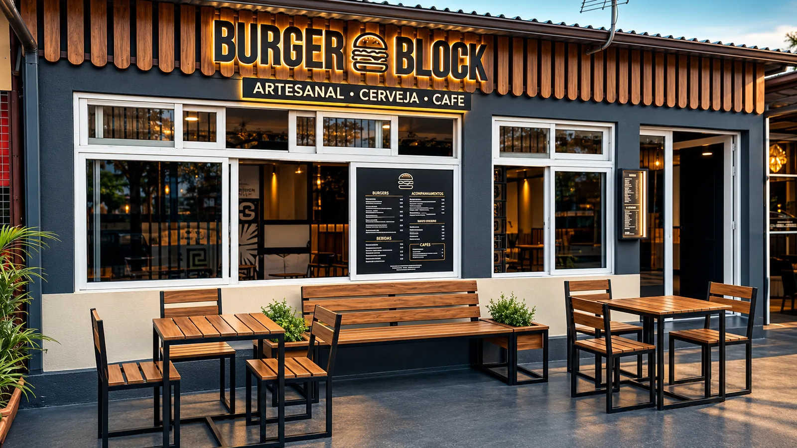 Restaurante Burger Block